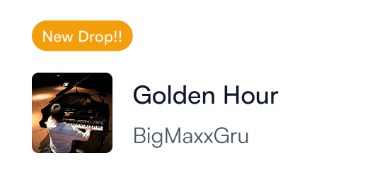 New drop notification